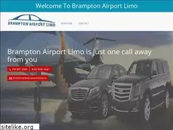 Sites similar to bramptonairportlimo.ca
