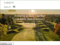 Sites similar to bramptongolf.com