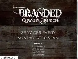 Sites similar to brandedcowboychurch.com