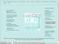Sites similar to brandel-antiquariat.de