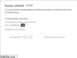 Sites similar to brandnewagain.com