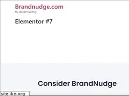 Sites similar to brandnudge.com