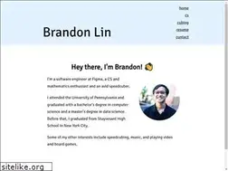 Sites similar to brandonlin.com