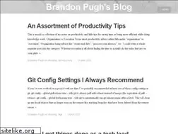 Sites similar to brandonpugh.com