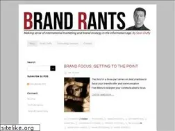 Sites similar to brandrants.com