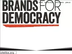 Sites similar to brandsfordemocracy.org