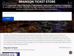 Sites similar to bransonticketstore.com