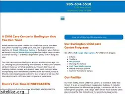 Sites similar to brantchildrenscentre.com