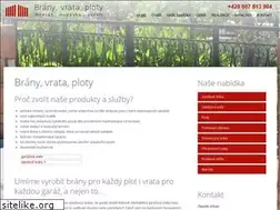Sites similar to brany-vrata-ploty.cz