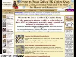 Sites similar to brass-grilles-shop.co.uk