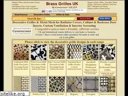 Sites similar to brass-grilles.com