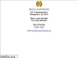 Sites similar to brasshardwarealabama.com