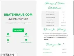 Sites similar to bratenhaus.com