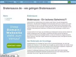 Sites similar to bratensauce.de