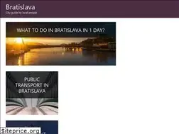 Sites similar to bratislava-slovakia.eu