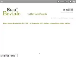 Sites similar to braubeviale.de