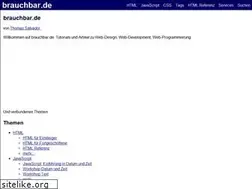 Sites similar to brauchbar.de