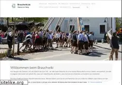 Sites similar to brauchwiki.de