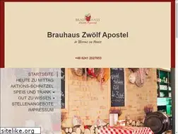 Sites similar to brauhaus-zwoelf-apostel.de