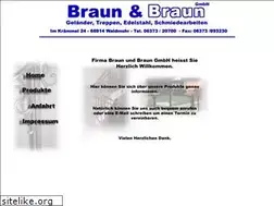 Sites similar to braun-braun-handwerk.de