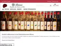 Sites similar to braun-edle-braende.de
