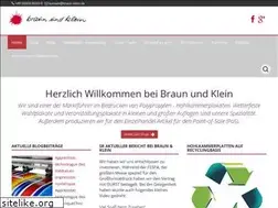 Sites similar to braun-klein.de
