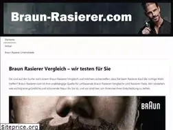 Sites similar to braun-rasierer.com