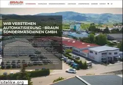 Sites similar to braun-sondermaschinen.de