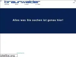 Sites similar to braunwalder.ch