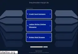 Sites similar to brautmoden-haupt.de