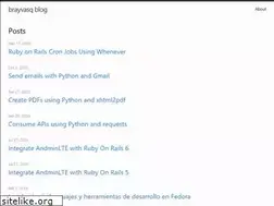 Sites similar to brayvasq.github.io