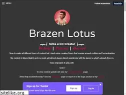 Sites similar to brazenlotus.tumblr.com
