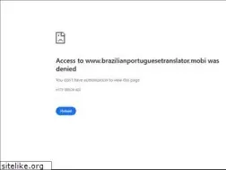Sites similar to brazilianportuguesetranslator.mobi