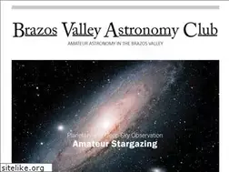 Sites similar to brazosvalleyastronomyclub.org