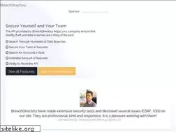 Sites similar to breachdirectory.com