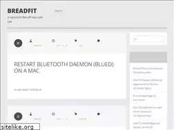 Sites similar to breadfit.wordpress.com
