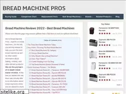 Sites similar to breadmachinepros.com