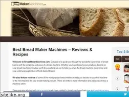 Sites similar to breadmakermachines.com