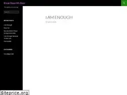 Sites similar to breakdownmydoor.com