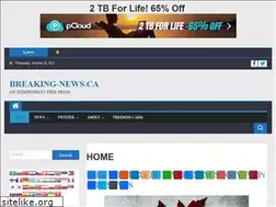 Sites similar to breaking-news.ca