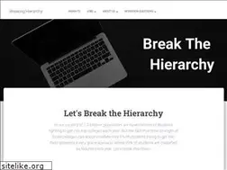 Sites similar to breakinghierarchy.com