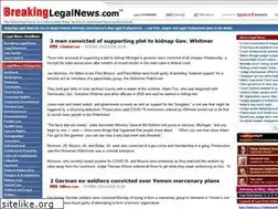 Sites similar to breakinglegalnews.com