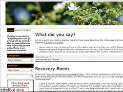 Sites similar to breakingmurphyslaw.com