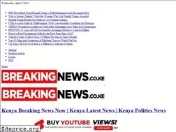 Sites similar to breakingnews.co.ke