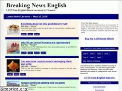 Sites similar to breakingnewsenglish.com