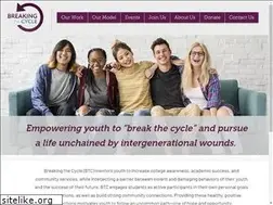 Sites similar to breakingthecycledc.org