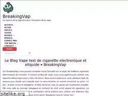 Sites similar to breakingvap.fr