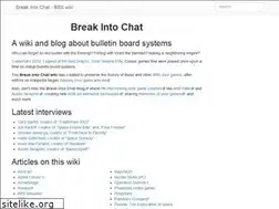 Sites similar to breakintochat.com