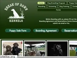 Sites similar to breakofdawnkennel.com