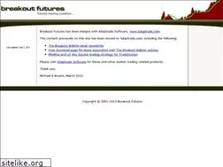 Sites similar to breakoutfutures.com